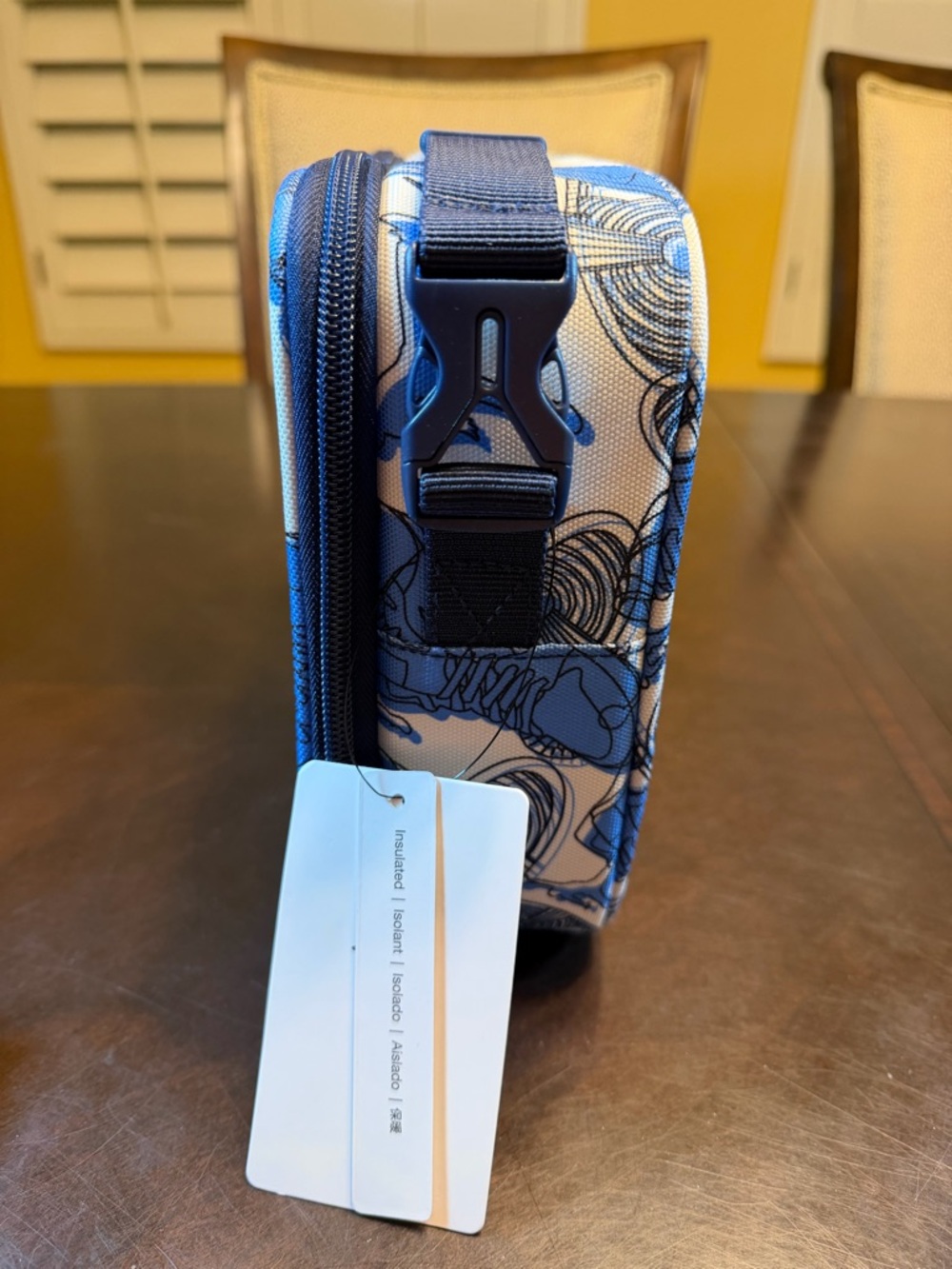 New Nike Air Jordan Insulated Lunch Box Blue White - Picture 9 of 12